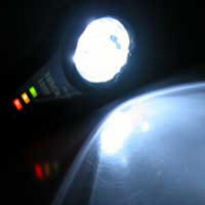 포고 FB-267 LED 토치 램프 화이트불빛(배터리 전압체크기능) 블랙 실버 레드 작업등