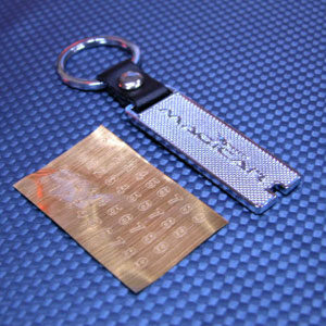 매직카 골드넘버 사각 키홀더 열쇠고리(크롬+블랙) 매직카열쇠고리 차량번호열쇠고리 매직카키홀더