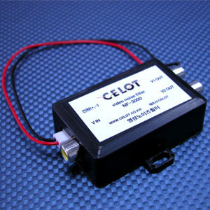 셀로트(CELOT) NF-3000 영상 노이즈필터(영상출력 증폭분배기) 12V용 영상노이즈