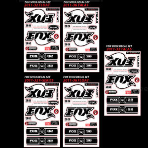 프리스타일 폭스샥(FOXshox) 데칼 2011-32 36 자전거 프린팅 스티커세트 일반원단 반사원단 폭스샥스티커