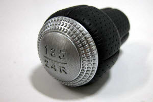 현대모비스 투스카니 수동용 기어봉(가죽옵션형) 블랙 10mm나사선타입 고급스런펀칭가공